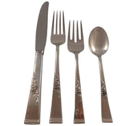 Classic Rose by Reed & Barton Sterling Silver Flatware Set Service 48 pcs New