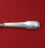 Norman Hammered by Shreve Sterling Silver Cake Server HH SP Narrow with "W" Mono