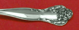 Stratford by International Sterling Silver Salad Serving Fork w/ flowers 8 1/4"