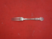 Pattern Unknown by Wallace Sterling Silver Strawberry Fork pierced  4 3/4"