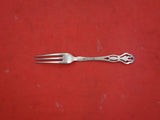 Pattern Unknown by Wallace Sterling Silver Strawberry Fork pierced  4 3/4"