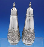 Reed and Barton Silverplate Salt and Pepper Set 2pc #700C 6 1/2" (#4348)