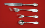 Christiansborg by Grann and Laglye Danish Sterling Silver Dinner 4-pc Setting