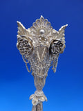 Silver Handmade Filigree Tripod Tussie Mussie Posey Posy Holder (#J1231)