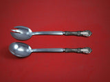 Burgundy by Reed and Barton Sterling Silver Salad Serving Set Modern Custom Made