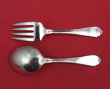 Lady Diana by Towle Sterling Silver Baby Set 2pc Original 4 1/4" Infant Heirloom