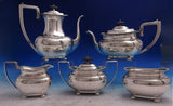 Lord Robert by International Sterling Silver Tea Set 5pc #WC523 (#8769) Lovely!