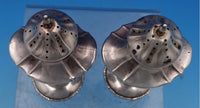 Newport Scroll Frank Smith Sterling Silver Salt & Pepper Shakers Pair (#8369)