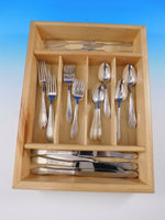 Lady Claire by Stieff Sterling Silver Flatware Set for 6 Service 36 pieces