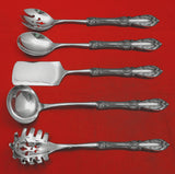 Burgundy by Reed and Barton Sterling Silver Hostess Serving Set 5pc HH WS Custom
