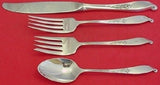 Wishing Star By Wallace Sterling Silver Regular Size Place Setting(s) 4pc