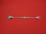 H H Curtis Sterling Silver Olive/ Pickle combination fork and Spoon 11 1/4"