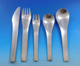 Blue Shark by Georg Jensen Stainless Steel Flatware Set Service 32 pcs Matte