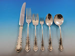 Georgian Rose by Reed & Barton Sterling Silver Flatware Service Set 54 Pieces
