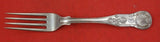 Kings by Bailey & Co. Sterling Silver Dinner Fork heavy 7 3/4"