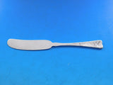 Lap Over Edge Acid Etched by Tiffany Sterling Butter Spreader FH 6" Dragonfly