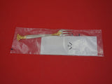 Romance of the Sea Gold By Wallace Sterling Silver Cocktail Fork 5 1/2" New