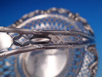 Redlich Co Sterling Silver Basket/Candy Dish Swing Handle Pierced #5288B (#7786)