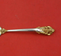 Grande Baroque Gold Accents by Wallace Sterling Silver Sauce Ladle 6" Serving