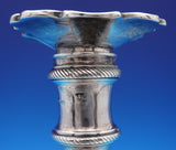 English Georgian Sterling Silver Candlestick Pair 9 1/4" 35.4 ozt. TW (#8975)