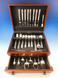 Mansion House by Heirloom Oneida Sterling Silver Flatware Set 8 Service 71 pcs