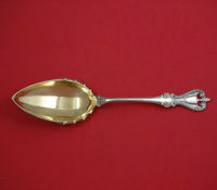 Old Colonial by Towle Sterling Silver Berry Spoon Gold Washed 9" Serving Antique