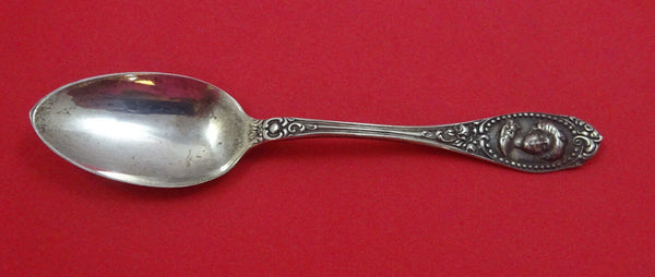 Wentworth by Lunt Sterling Silver Teaspoon with 3-D Applied Lady 5 1/2"
