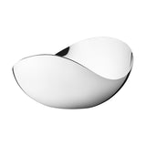 Bloom by Georg Jensen Stainless Steel Tall Mirror Bowl Large - Vtg NOS