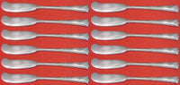 Greenbrier by Gorham Sterling Silver Butter Spreader flat handle Set 12pc 5 3/4"