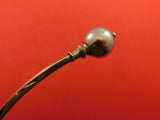 Ball End by George Sharp Sterling Silver Oyster Ladle GW Shell Bowl BC 11"