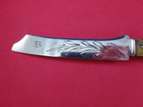 Kozuka by Gorham Sterling Silver Bronze Fish Knife BC Two Men Squid Bird Horse