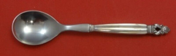 Acorn by Georg Jensen Sterling Silver Salad Serving Spoon HH w/ Stainless 9 1/4"