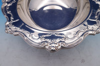 Chantilly by Gorham Silverplate Fruit Bowl Frosted #YC1341 12 1/2" (#8534)