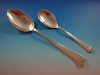 Pyramid by Lutz & Weiss German 800 Silver Dinner Flatware Set Service 58 PC Deco