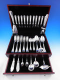 Albi by Christofle France Silverplate Flatware Service for 12 Set 99 pieces