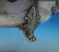 H.E. and Co English Silverplate Vegetable Dish Covered Removable Handle (#5753)