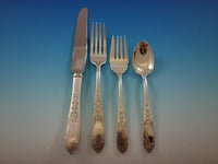 Primrose by Kirk Sterling Silver Flatware Set for 8 Service 48 Pieces