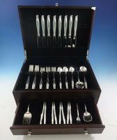 Spring Bud by Alvin Sterling Silver Flatware Set For 8 Service 51 Pieces
