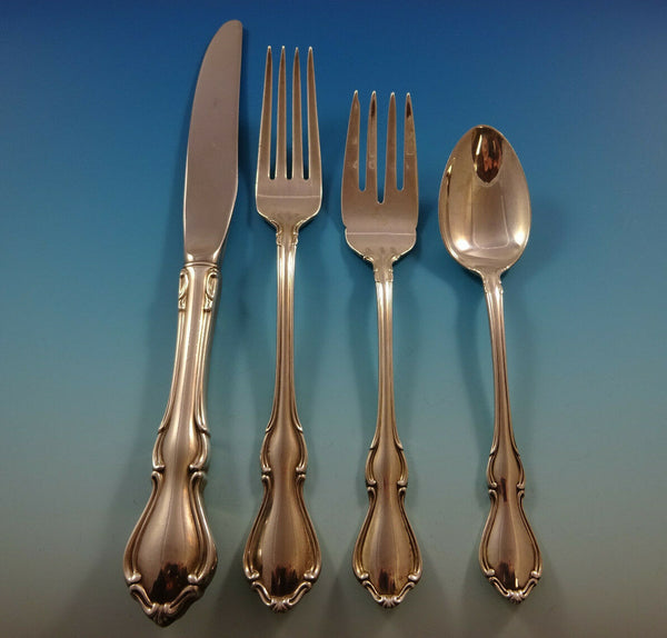 Hampton Court by Reed & Barton Sterling Silver Flatware Set 6 Service 28 Pieces