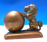 Copper Circus Lion Vintage Measuring Tape 1 1/2 #J1335