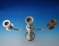 Flanders by Mueck-Carey Co Sterling Silver Candelabra Pair 3-Light #943 (#5872)