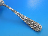 Rose by Stieff Sterling Silver Flatware Set For 8  Service 109 Pieces Repousse