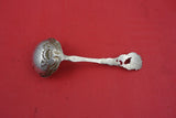 Daisy by Paye and Baker Sterling Silver Sauce Ladle w/ flowers in bowl 4 7/8"