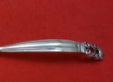 Acorn by Georg Jensen Sterling Silver Sauce Spoon w/ Curved Handle Large 6 1/8"