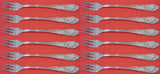 Richelieu by International Sterling Silver Cocktail Fork Set 12 pcs 5 1/2"
