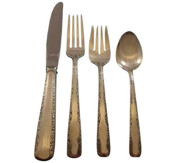 Camellia by Gorham Sterling Silver Flatware Set For 8 Service 37 Pieces