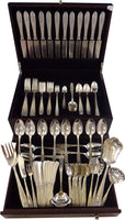 Wedgwood by International Sterling Silver Flatware Service Dinner Set 140 Pieces