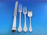 Trifid by James Robinson Sterling Silver Flatware Dinner Service 12 Set 60 pcs