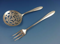Lasting Spring by Oneida Sterling Silver Flatware Set For 12 Service 59 Pieces