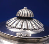 Wong Shing Chinese Export Sterling Silver Tea Set 3pc c.1840-1870 (#6462)